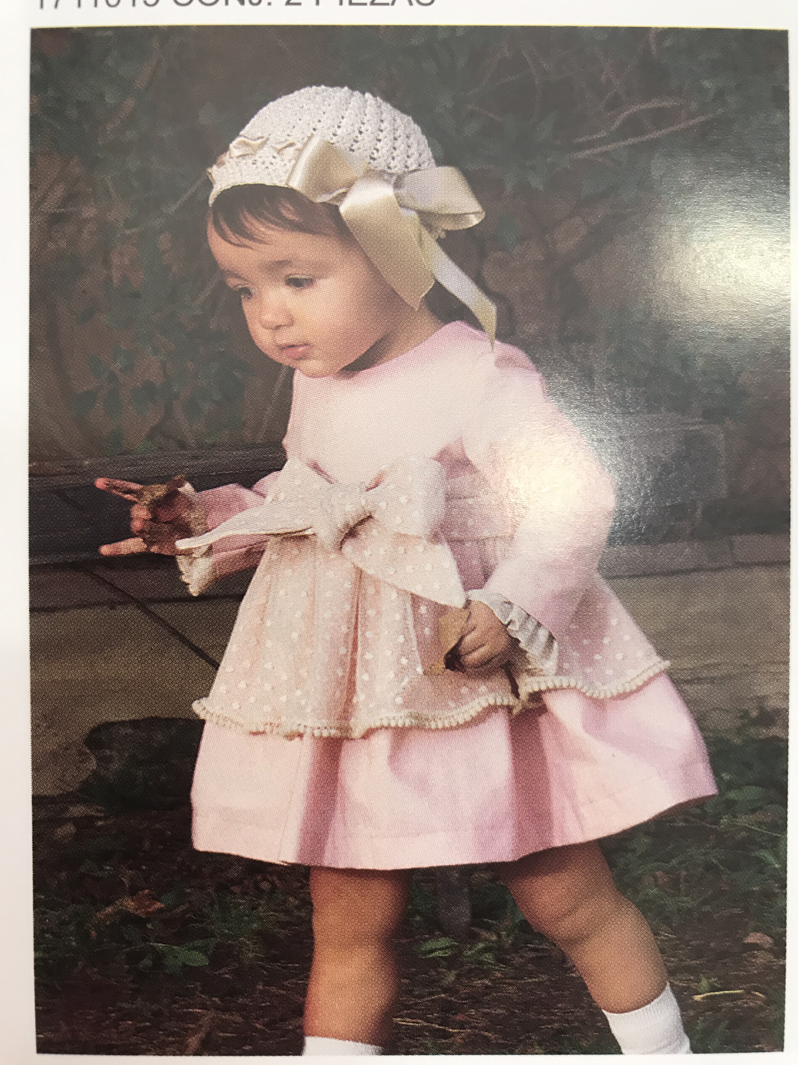 NEKENIA Vestido bebe Rosa NEKENIA