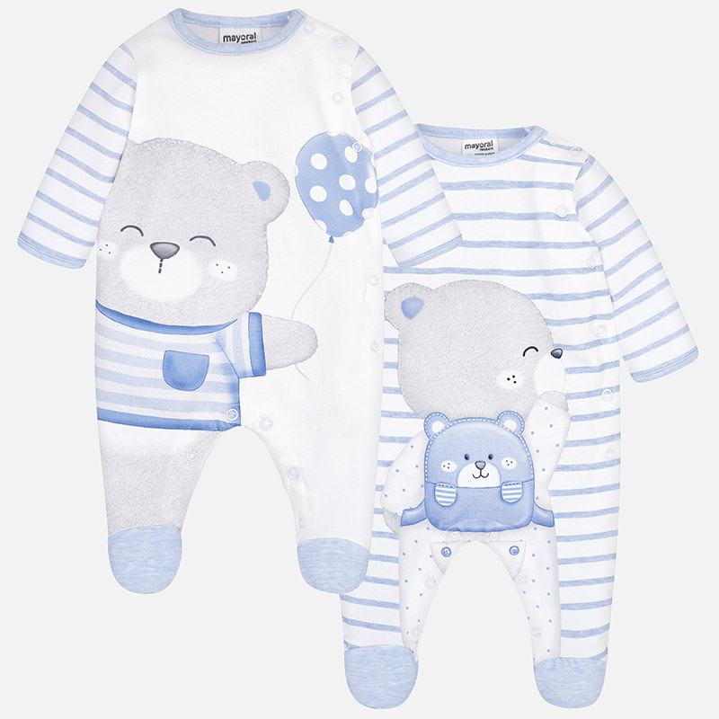 MAYORAL Pijama Osito Celeste MAYORAL