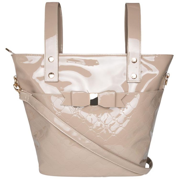 MAYORAL Bolso Panera Charol Topo MAYORAL