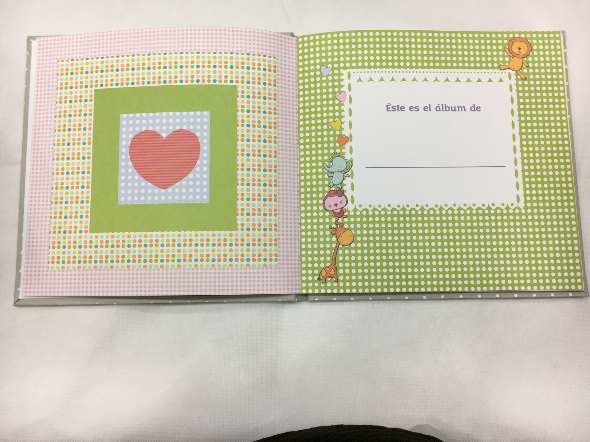 TUC TUC Album del bebe NATURAL