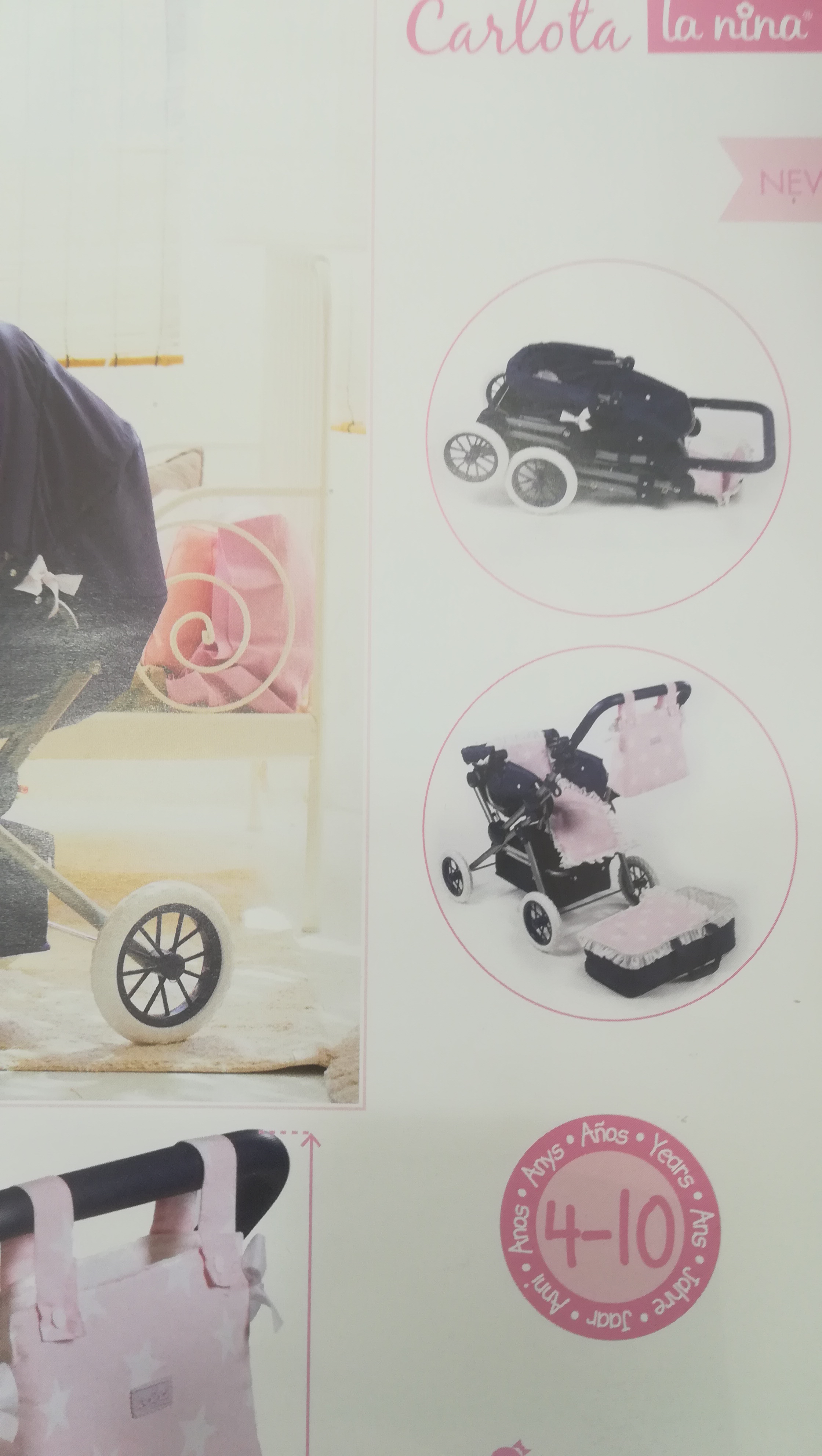 LA NINA Capazo grande CARLOTA MARINO XL