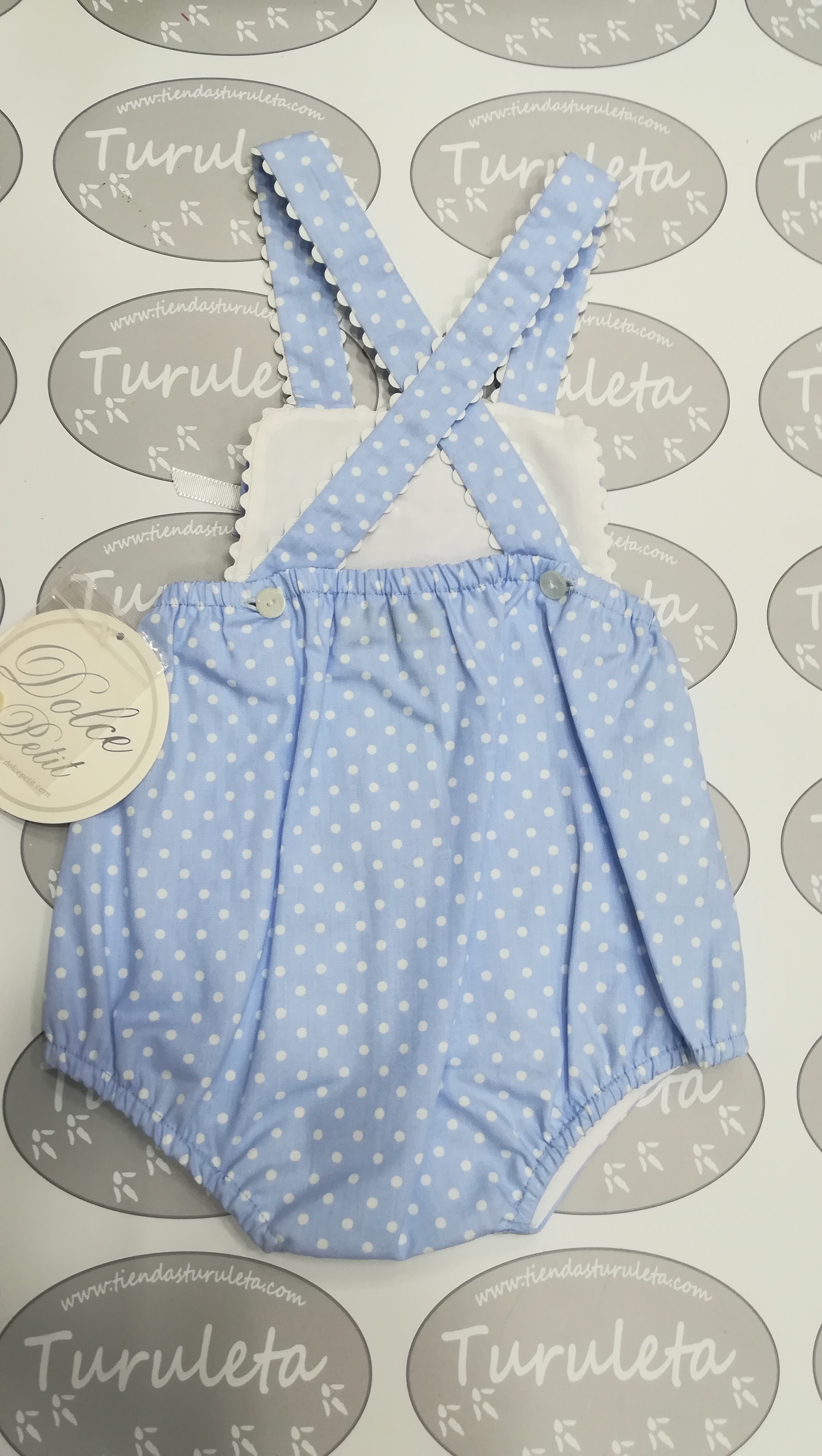 DOLCE PETIT Ranita lunares celeste DOLCE PETIT