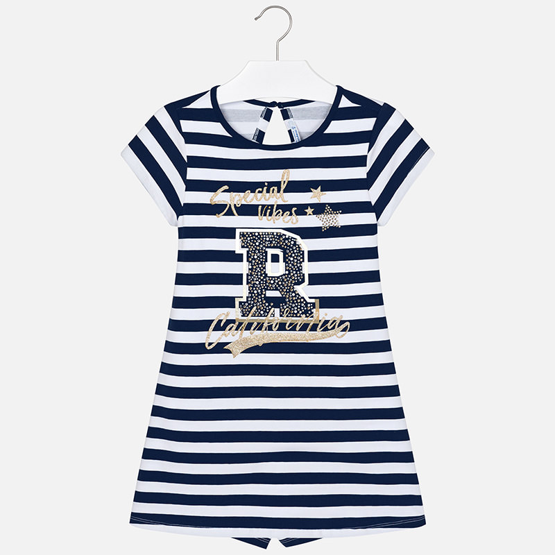 MAYORAL Vestido punto rayas