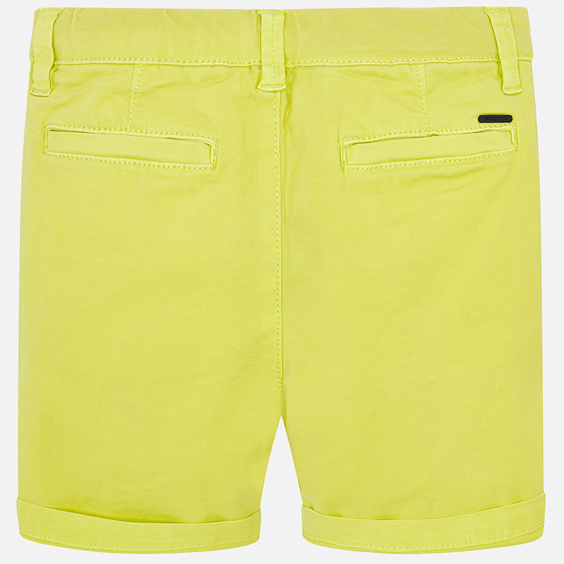 MAYORAL Bermuda chino sarga basico Amarillo