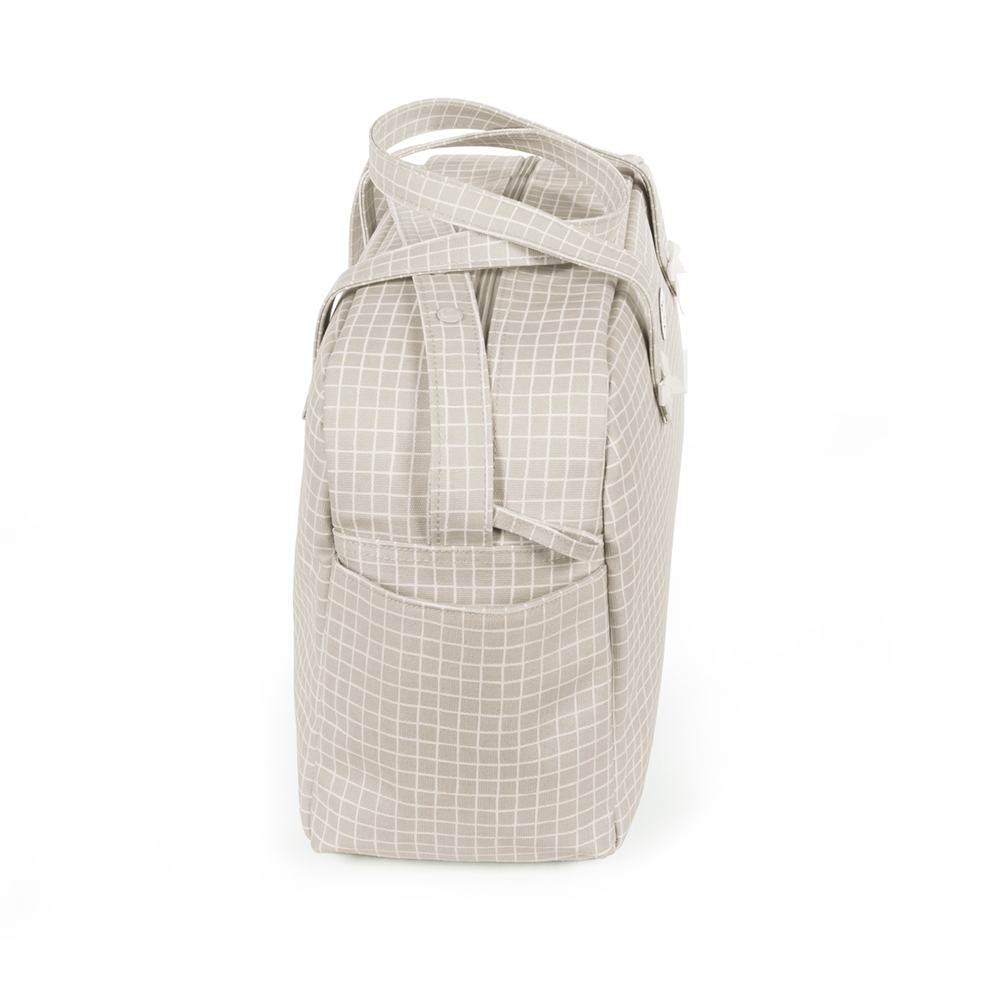 PASITO A PASITO Bolso canastilla Miel beige