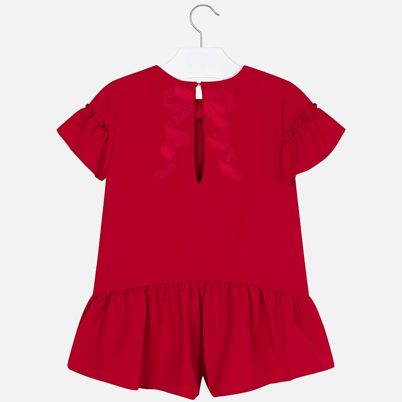 MAYORAL Mono crepe Rojo