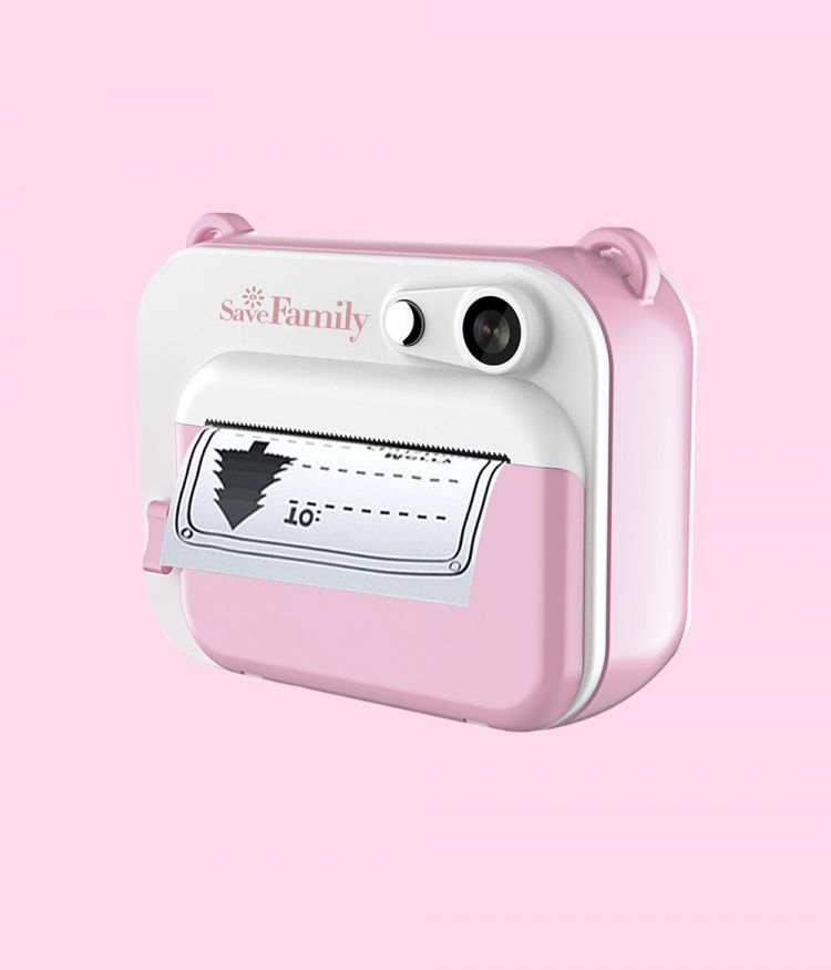 SAVEFAMILY Camara instant�nea Rosa para ni�os Rosa