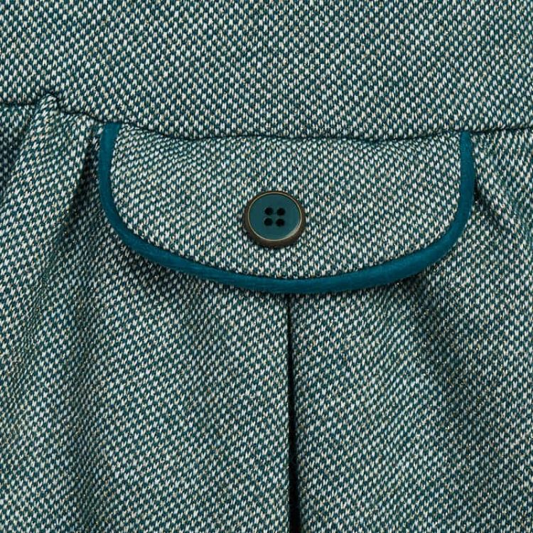 MAYORAL Vestido estructura lured verde pato