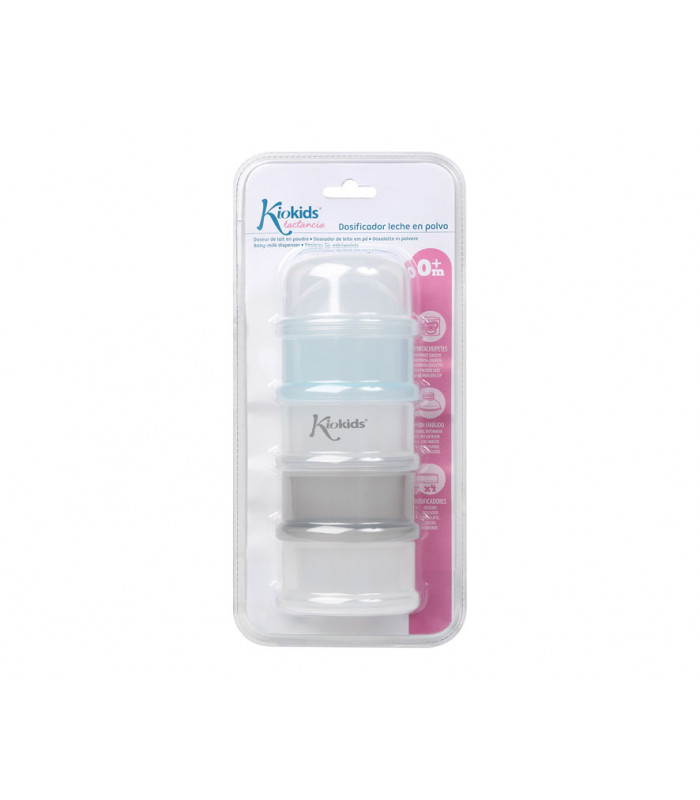 KIOKIDS Dosificador leche en polvo azul 