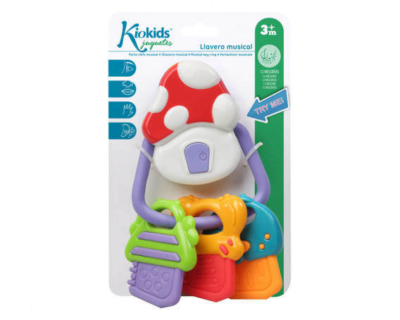 KOKIDS Llavero mordedor musical