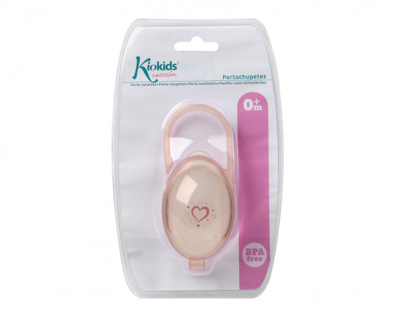 KIOKIDS Portachupetes Corazones