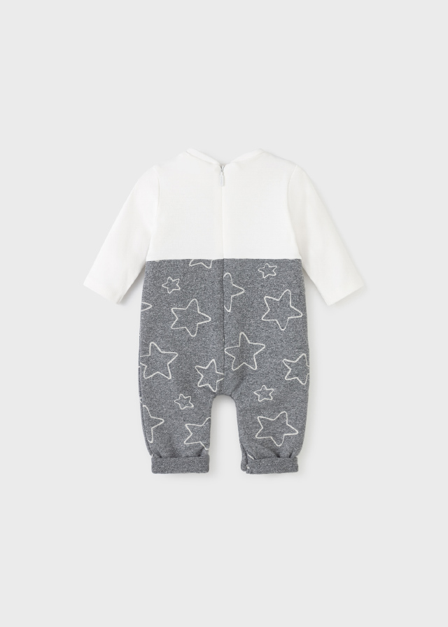 MAYORAL Pelele peto acolchado Gris 