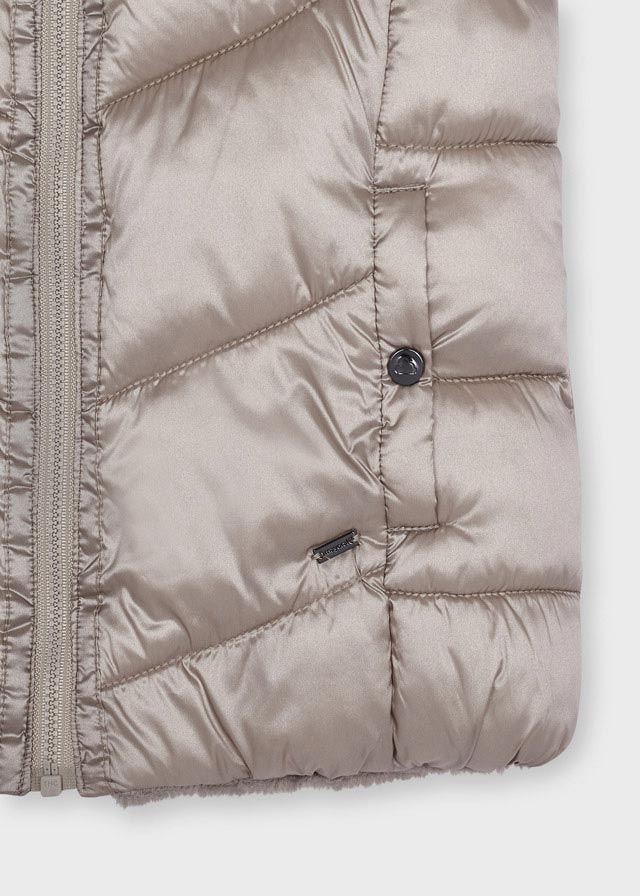 MAYORAL Chaleco reversible Taupe