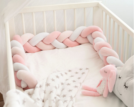 KIOKIDS Trenza Protector de Cuna