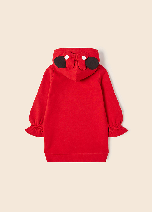 MAYORAL Vestido felpa perchada Disney Minnie