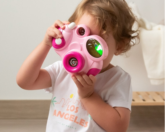 KIOKIDS Mi primera c�mara de fotos rosa
