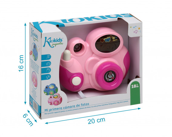 KIOKIDS Mi primera c�mara de fotos rosa