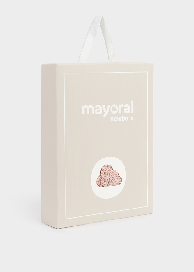 MAYORAL Conjunto gorro bufanda Maquillaje 