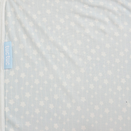 TUC TUC Manta punto bamb� con rizo love azul