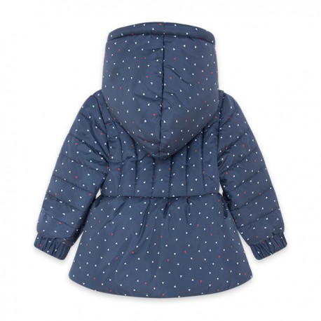 TUC TUC Parka acolchada con capucha ni�a azul Hello London 