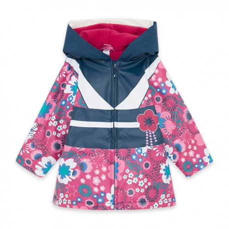 TUC TUC Gabardina con capucha ni�a rosa Kyoto Girls