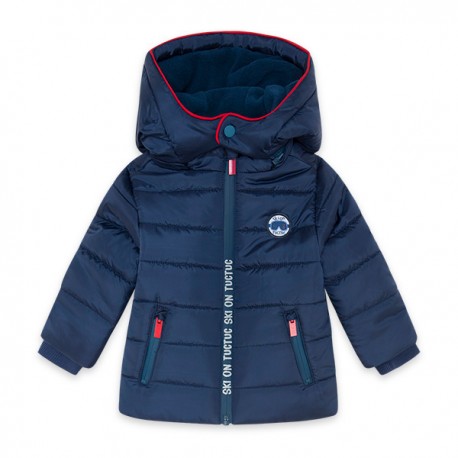 TUC TUC Parka acolchada con capucha ni�o azul Glaciar 