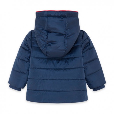 TUC TUC Parka acolchada con capucha ni�o azul Glaciar 
