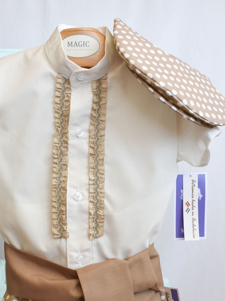 FLAMENCO Conjunto Ni�o Lunar Beige