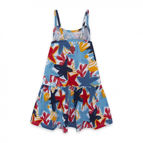 TUC TUC Vestido tirantes estrellas de mar punto Red Submarine 