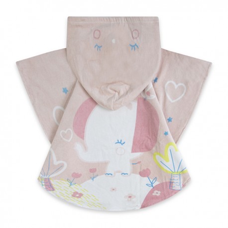 TUC TUC Poncho ba�o elefante rosa So Cute 