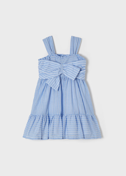 MAYORAL Vestido rayas lazo Capri 