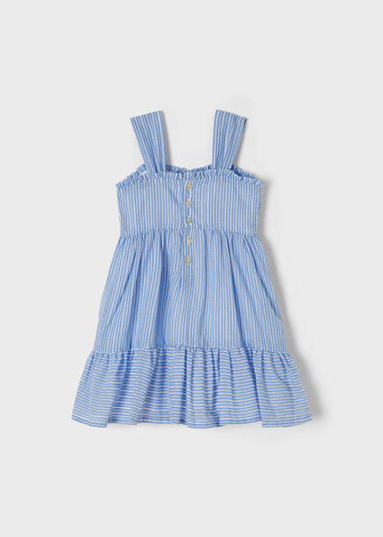 MAYORAL Vestido rayas lazo Capri 