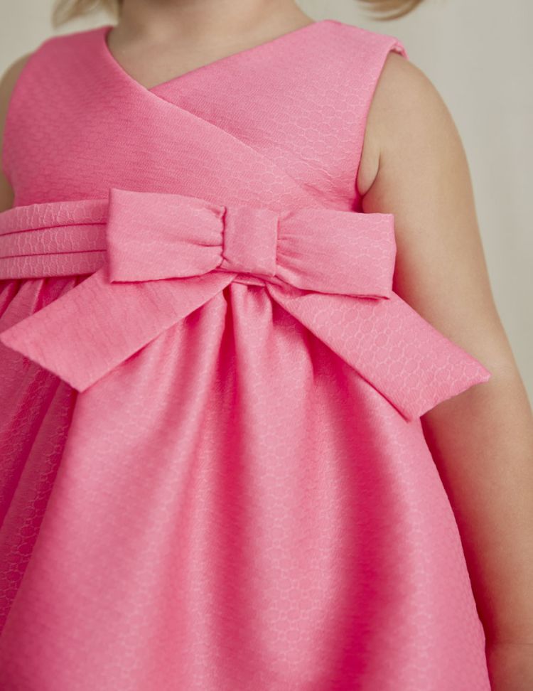 ABEL & LULA Vestido estructura Chicle 