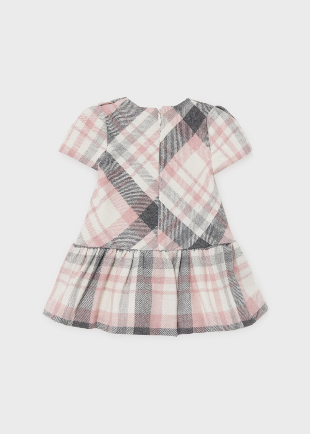 MAYORAL Vestido cuadro Rosa