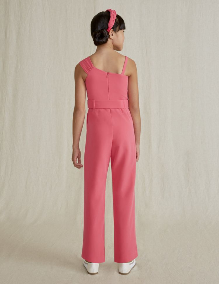 ABEL & LULA Mono crepe asim�trico Fucsia 