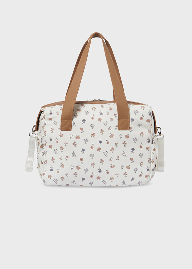 MAYORAL Bolso estampado Flor Nata 