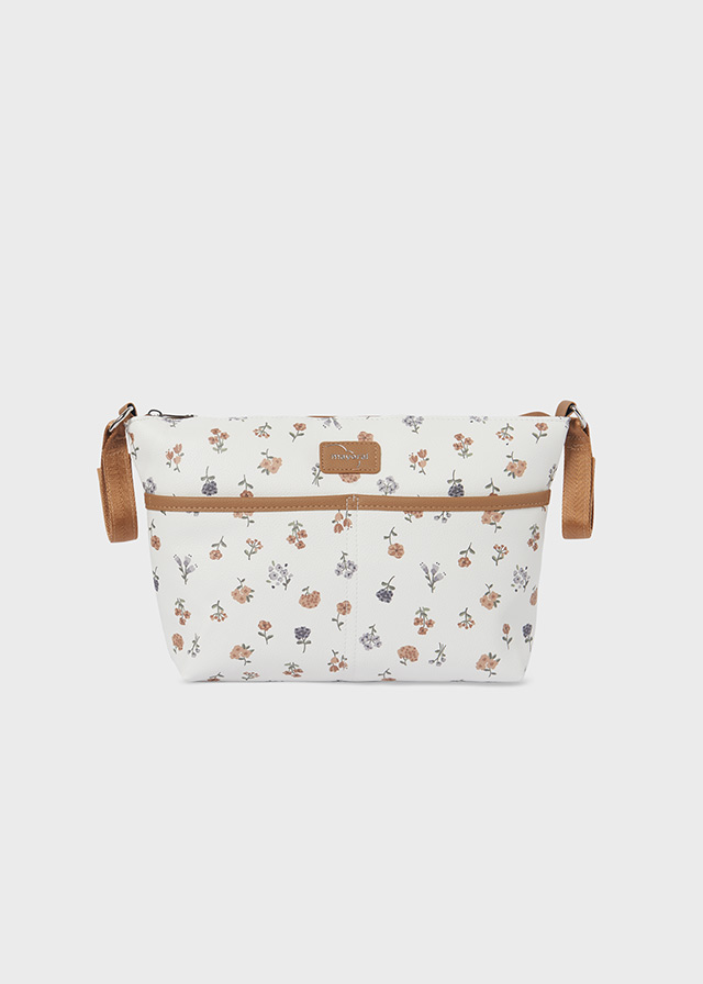 MAYORAL Neceser estampado Flor Nata 