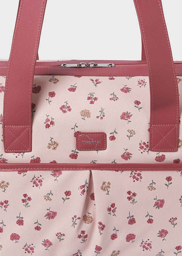 MAYORAL Bolso estampado Flor Rosa 