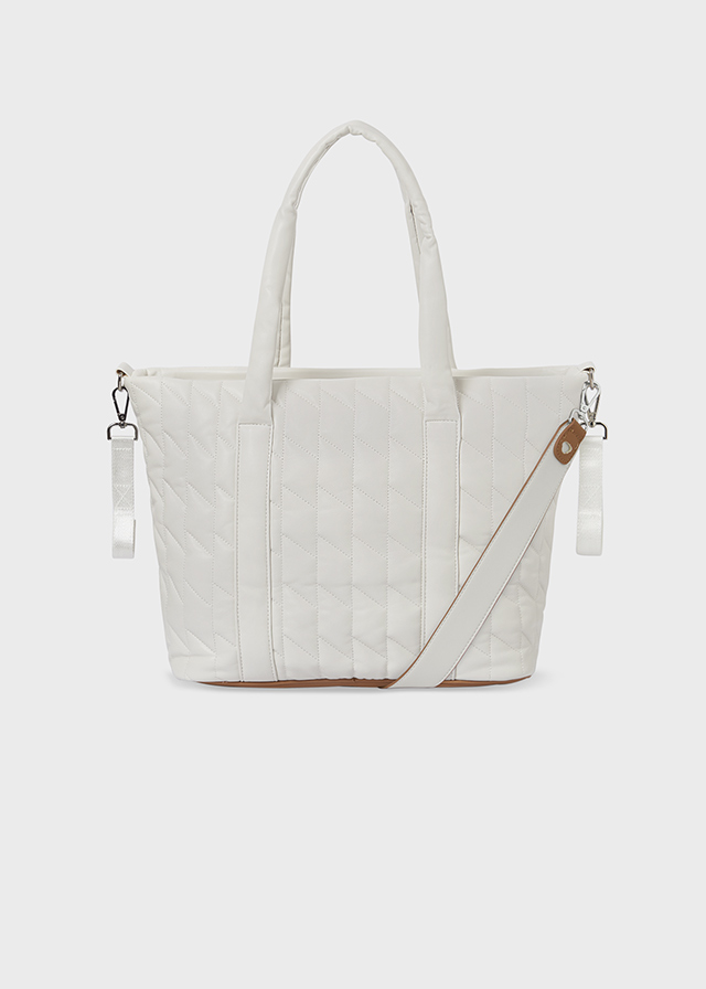 MAYORAL Bolso acolchado orejitas Nata 
