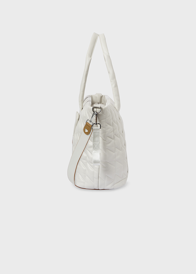 MAYORAL Bolso acolchado orejitas Nata 