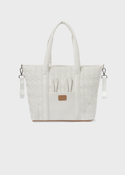 MAYORAL Bolso acolchado orejitas Nata 