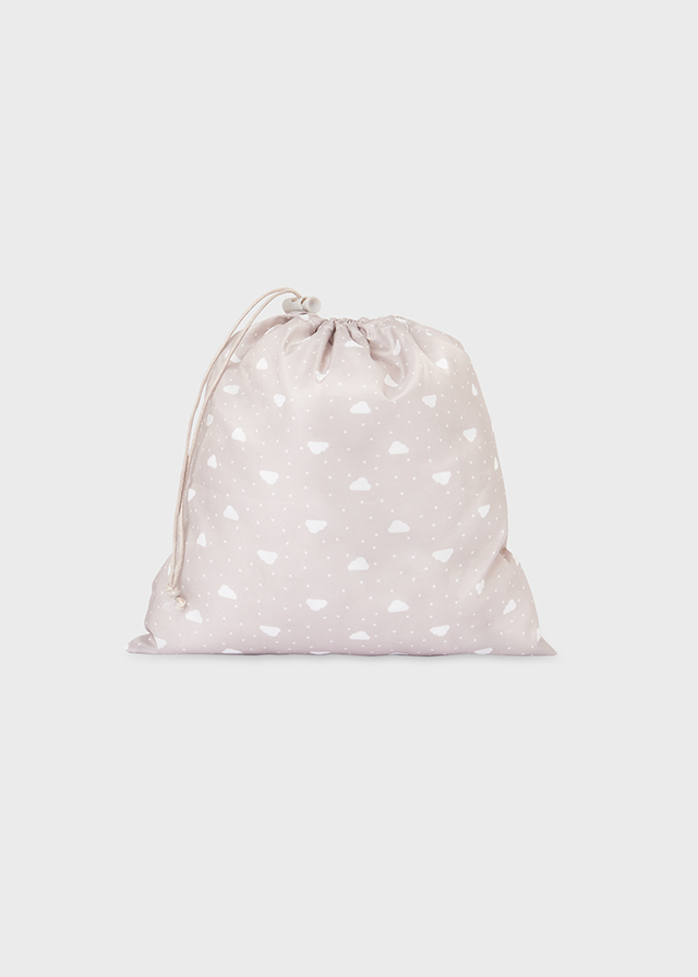 MAYORAL Bolso maternidad detalle pelo Crudo 