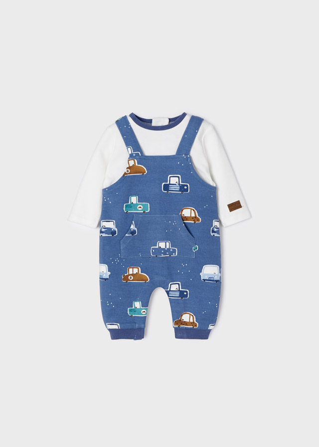 MAYORAL Pelele peto estampado coches 