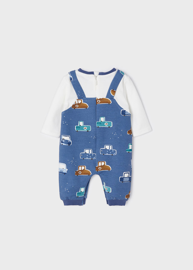 MAYORAL Pelele peto estampado coches 