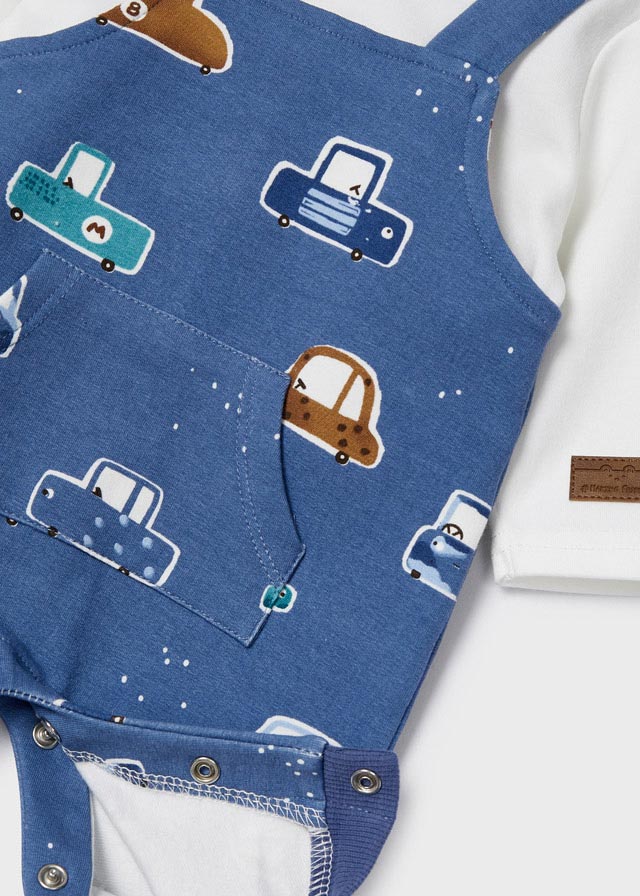 MAYORAL Pelele peto estampado coches 