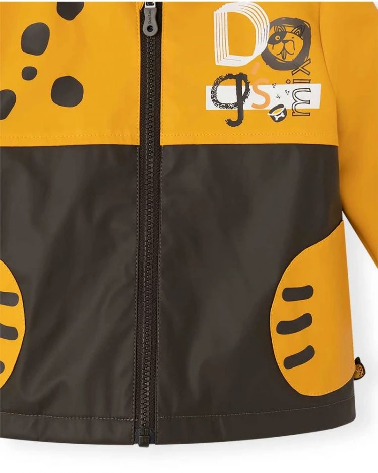 TUC TUC Gabardina naranja ni�o dog�s mix