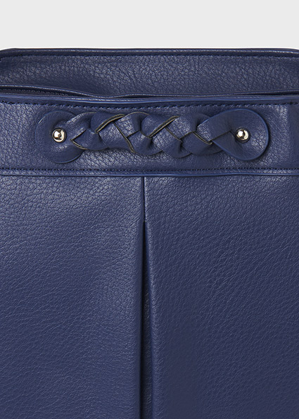MAYORAL Bolso Panera trenza Night blue