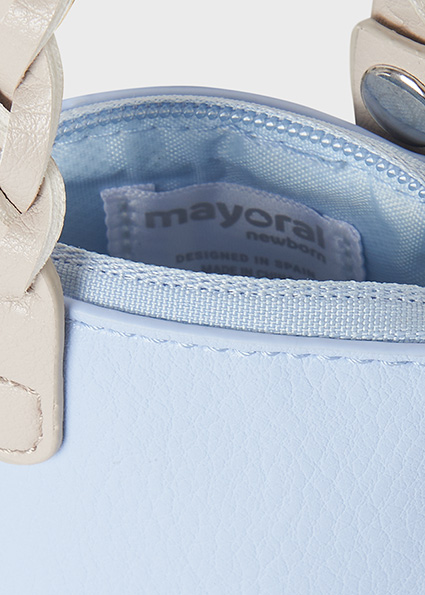 MAYORAL Portachupete trenza Cielo