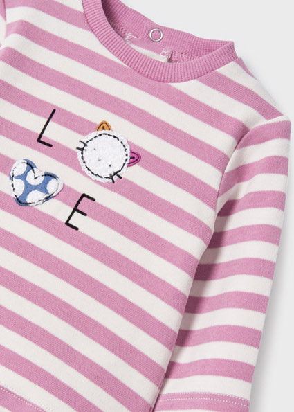 MAYORAL Ch�ndal 3 piezas acolchado Malva