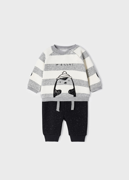 MAYORAL Ch�ndal de rayas Negro Neps